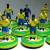 Subbuteo Andrew Table Soccer Brazil 1970 World Cup Winners on WSB Professional bases